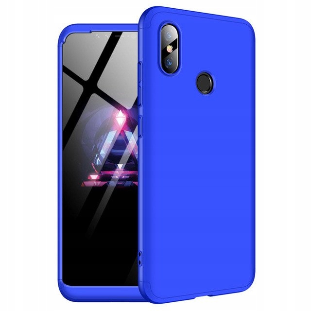 

Case Etui na całą obudowę Do Xiaomi Mi 8 niebieski