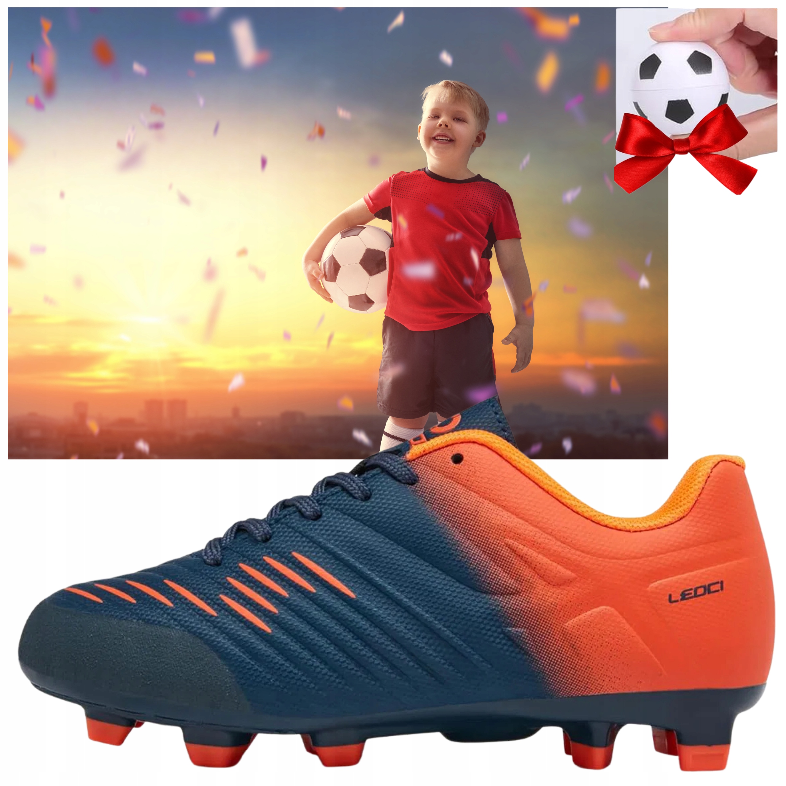 Dětské sportovní fotbalové boty trénink na fotbal Dárek