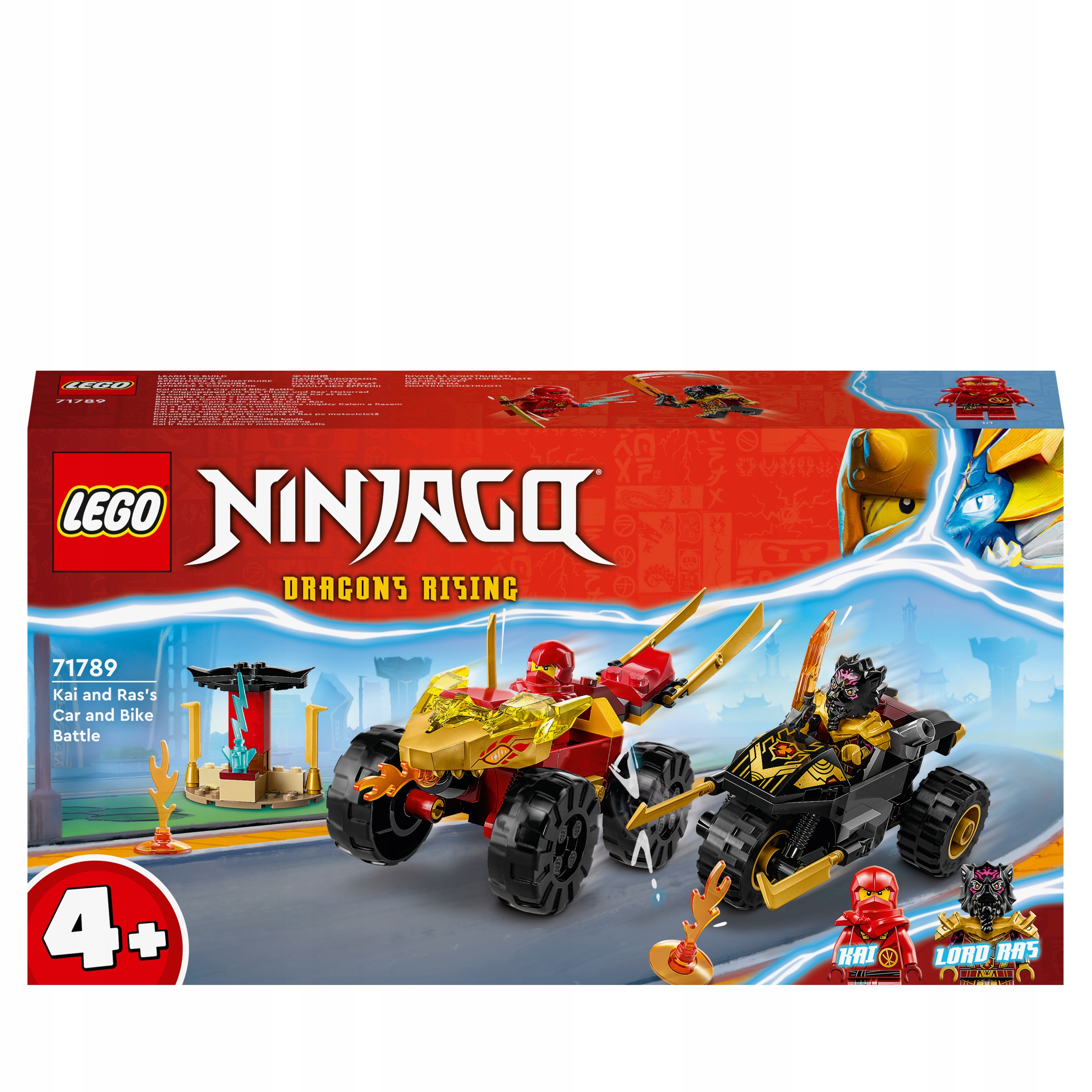 

Lego Ninjago Bitwa samochodowo-motocyklowa 71789