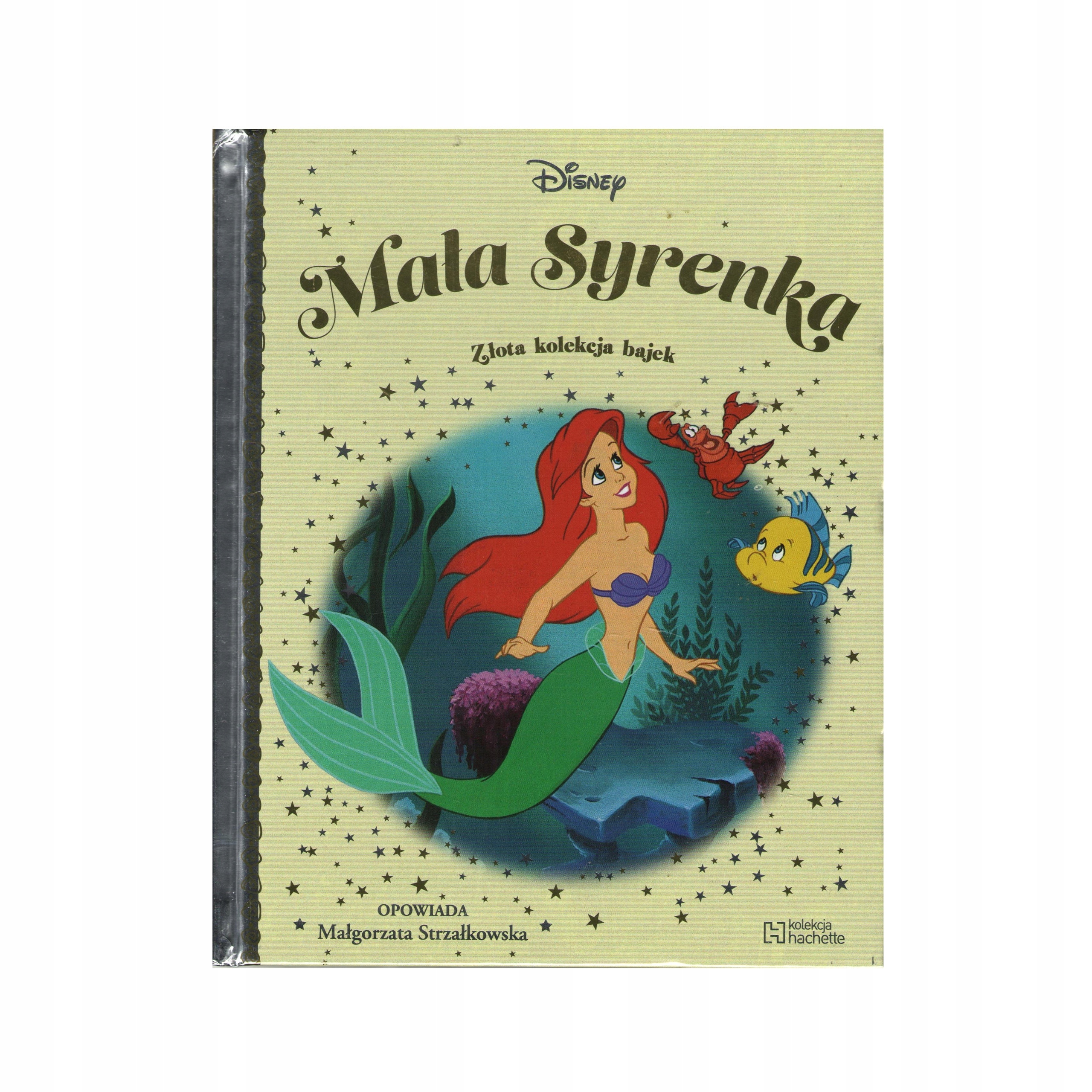 MAŁA SYRENKA Złota kolekcja bajek Disney