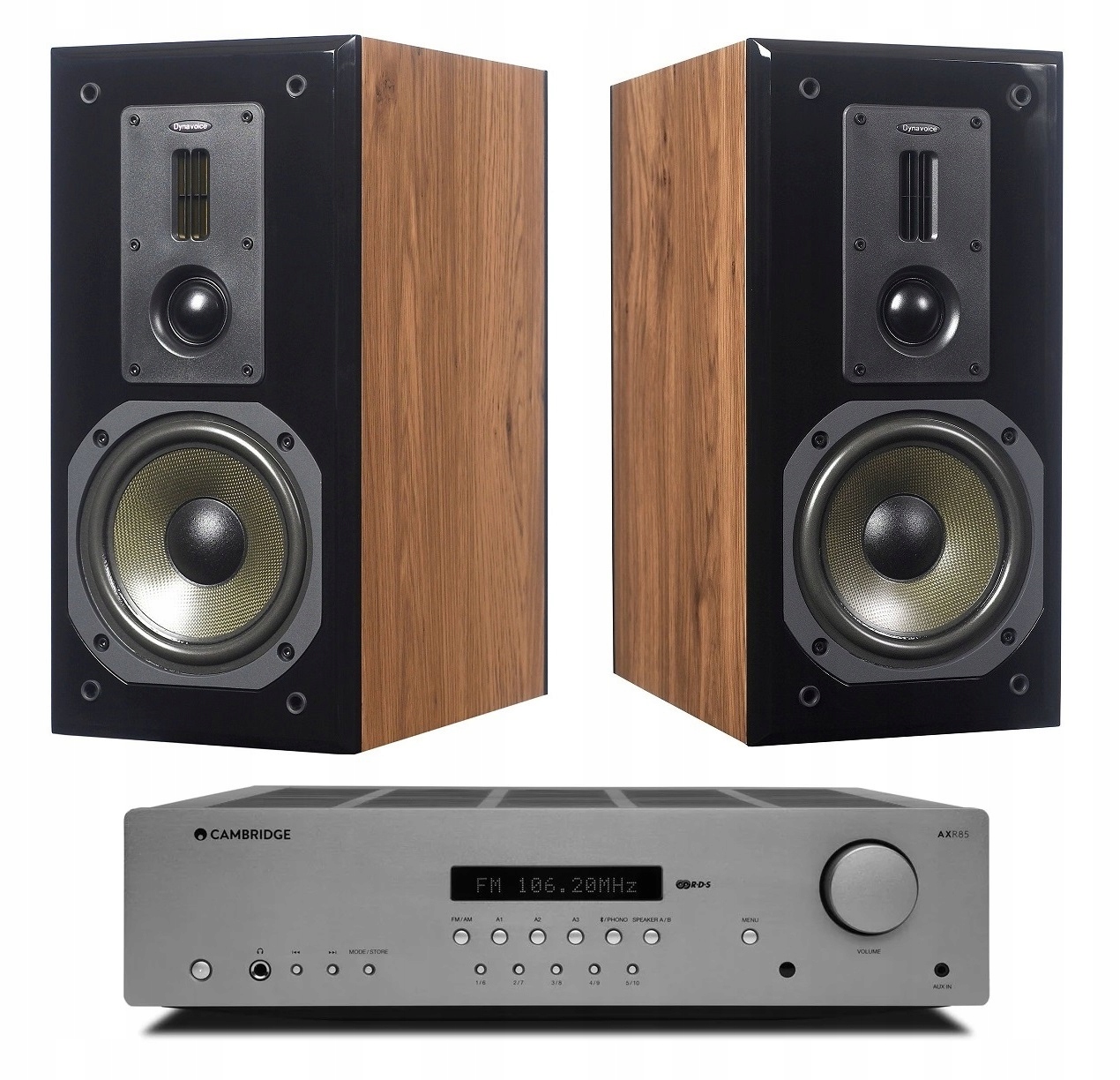 Dynavoice DM-6 Oak Natural Oak Cambridge Audio AXR85 Ideální Spojení