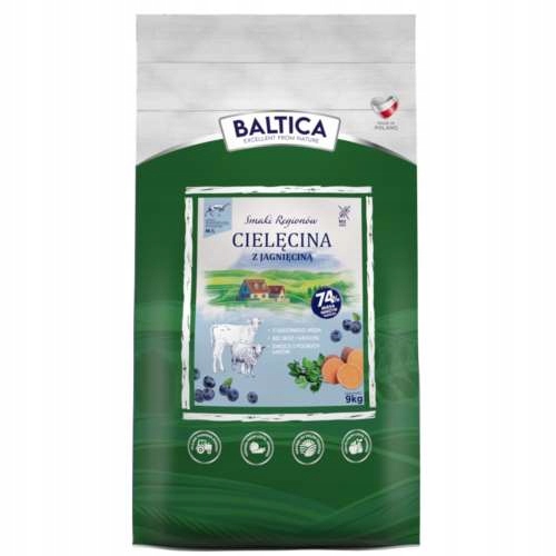 Baltica Sr Telecí s jehněčím masem M/L 9 kg