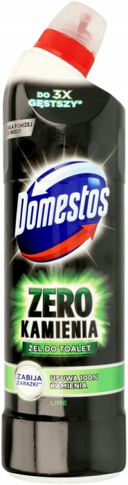 DOMESTOS Żel do toalet WC Lime Zero Kamienia 750ml