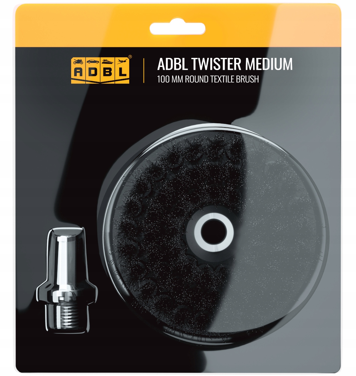 

Adbl Twister Medium Szczotka Na Wkrętarkę 100 mm