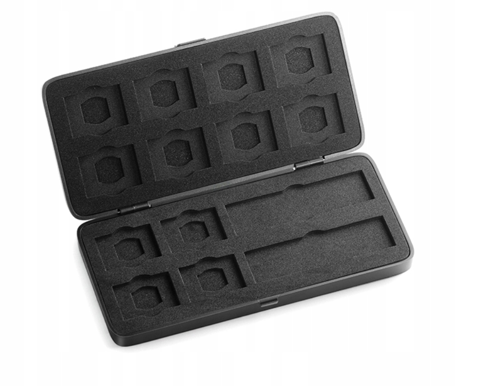 Organizer Etui Orico MSCD-4-BK-BP na karty pamięci 12xSD 2xSSD Stan opakowania oryginalne