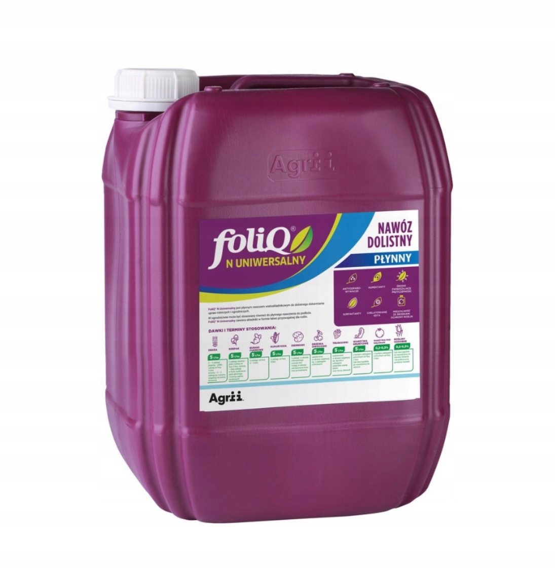 Foliq N Uniwersalny 5L Agrii