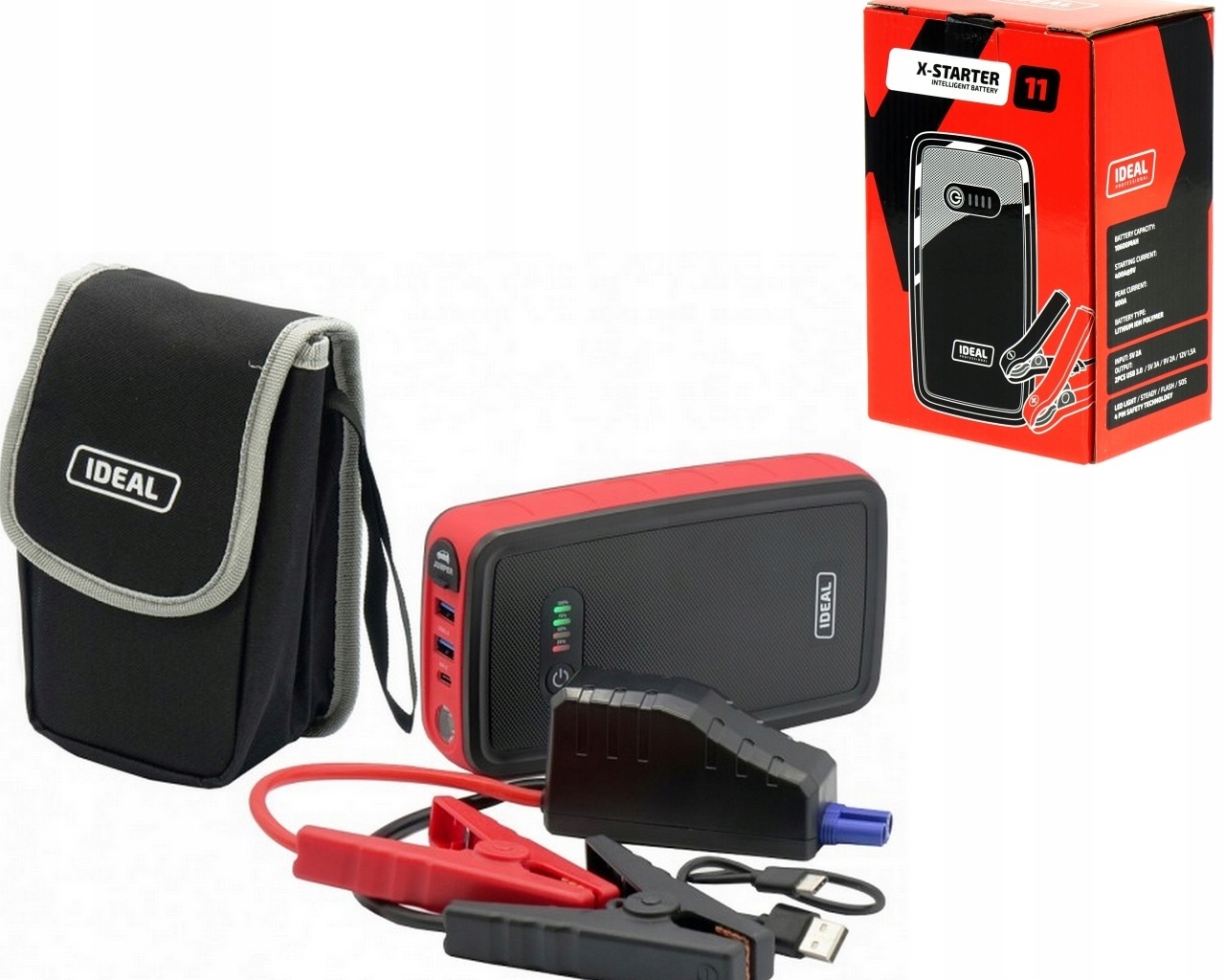 Štartovacie Zariadenie Jump Starter X-starter 11 LiPo Ideal 800A