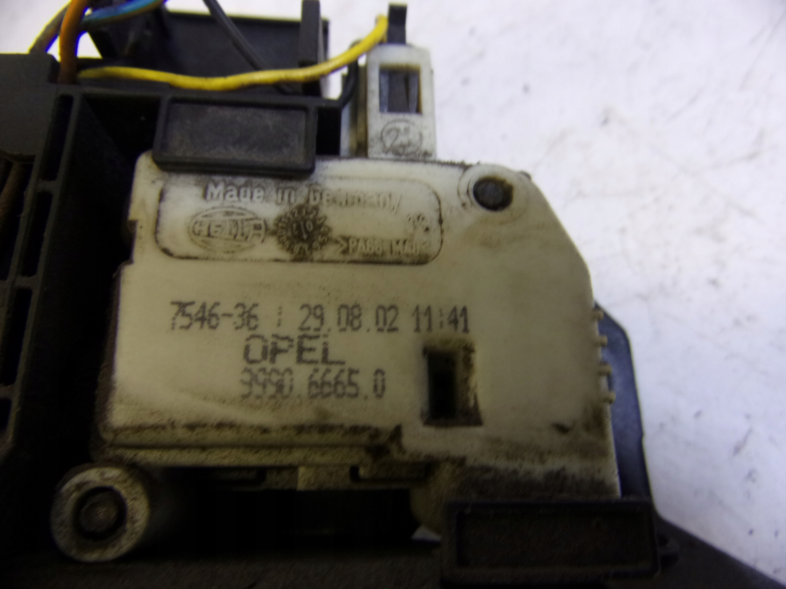 lock bonnet boot OPEL VECTRA C