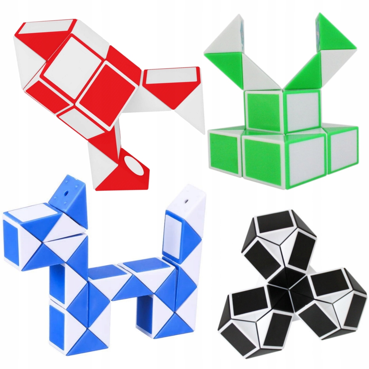 UKŁADANKA LOGICZNA MAGICZNY WĄŻ MAGIC SNAKE 24 EL ŁAMIGŁÓWKA Rodzaj układanka