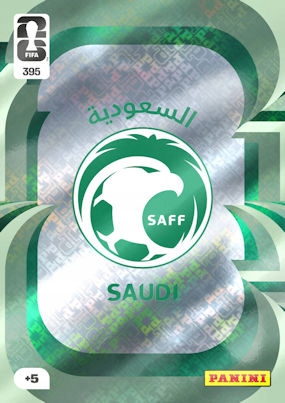 Panini Fifa World Cup 2026 395 Team Crest Saudi Arabia