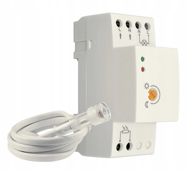 

Czujnik Zmierzchowy 3600W z Sondą Zewnętrzną IP65
