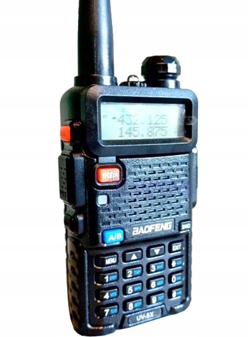 Radiotelefon Baofeng UV-5X dualband Vhf Uhf