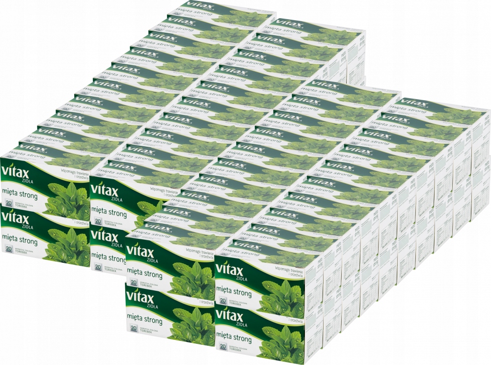 Vitax Strong Mięta Herbata zioła 20tb x80