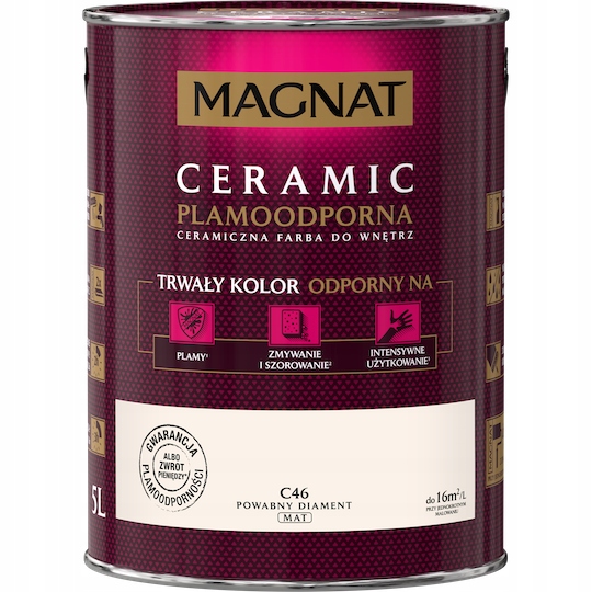 

Farba Magnat Ceramic 5L C46 Powabny Diament