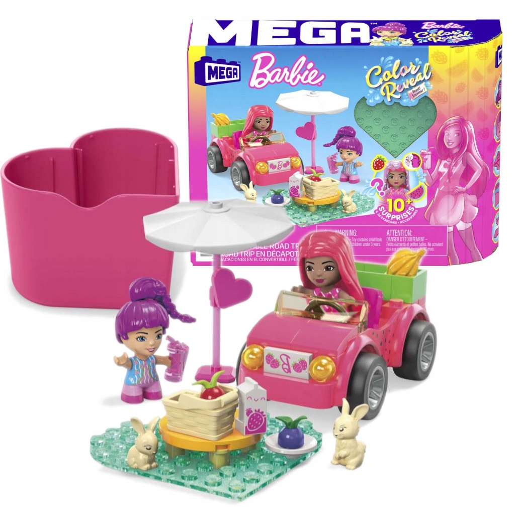 

Barbie Color Reveal Kabriolecik HKF90