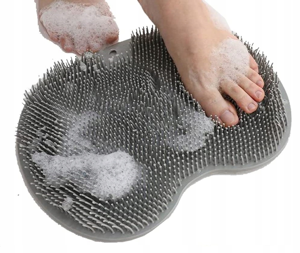 MASAŻER MYJKA MYCIA PLECÓW STÓP SILIKON SZCZOTKA Marka bez marki