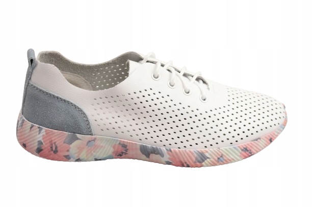 Polobotky Artiker 58C0586 Bílé Ažurové Dámské vel. 37