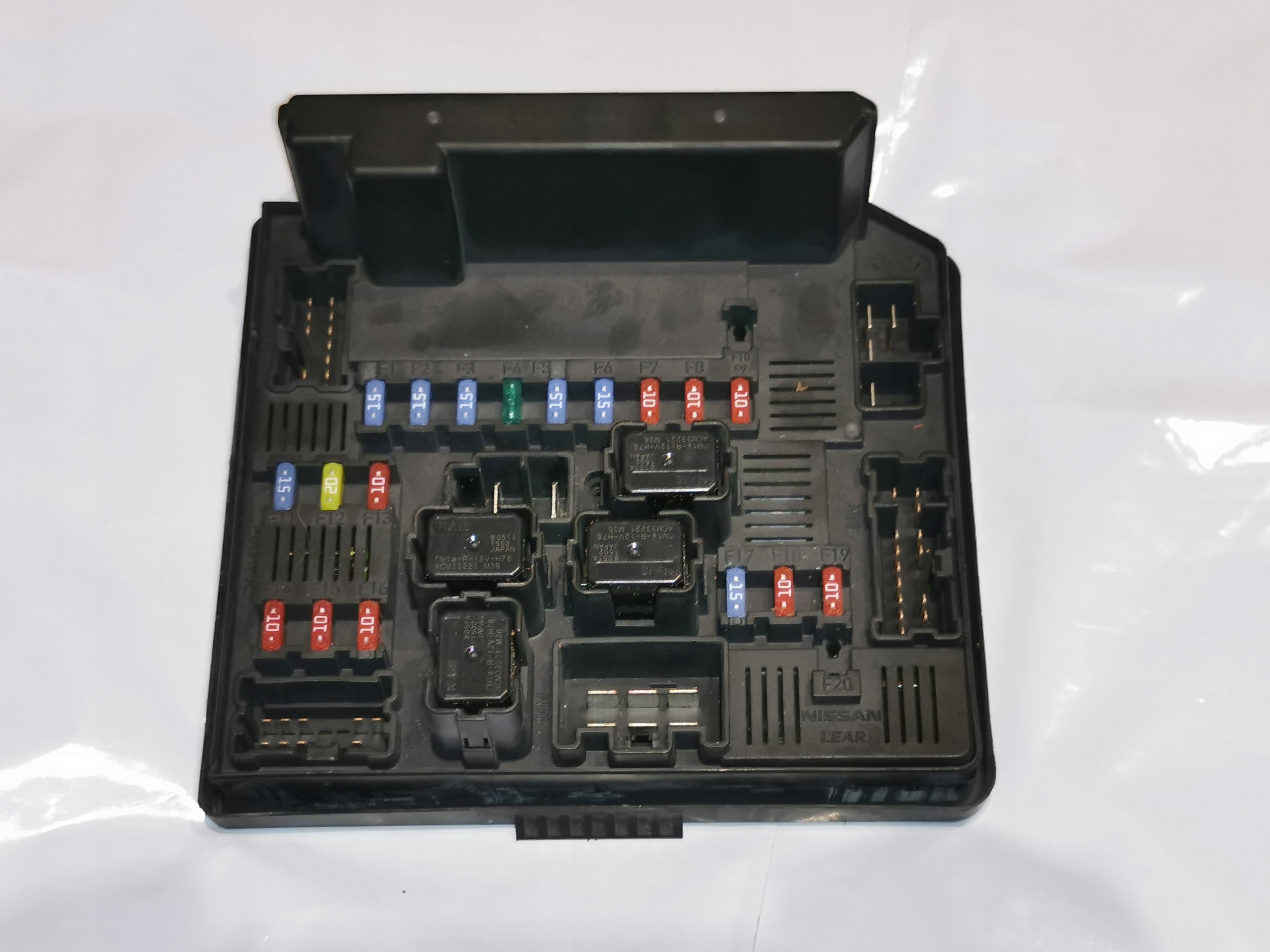 MODUŁ STEROWNIK KOMFORTU BSI 284B7JD01B NISSAN QASHQAI J10