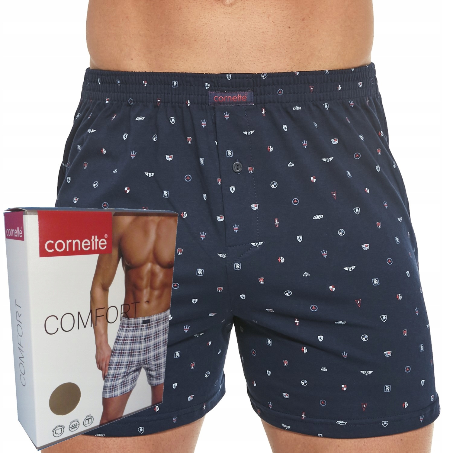 

Cornette bokserki Comfort box luźne 002/227