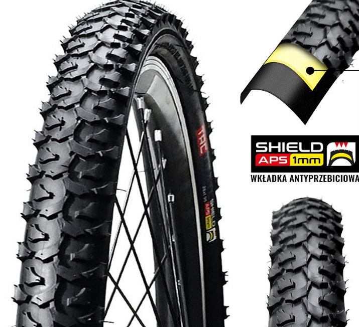 Opona rowerowa 26 x 1,95 (54-599) Trail Crusher Trc Antyprzebiciowa 06664