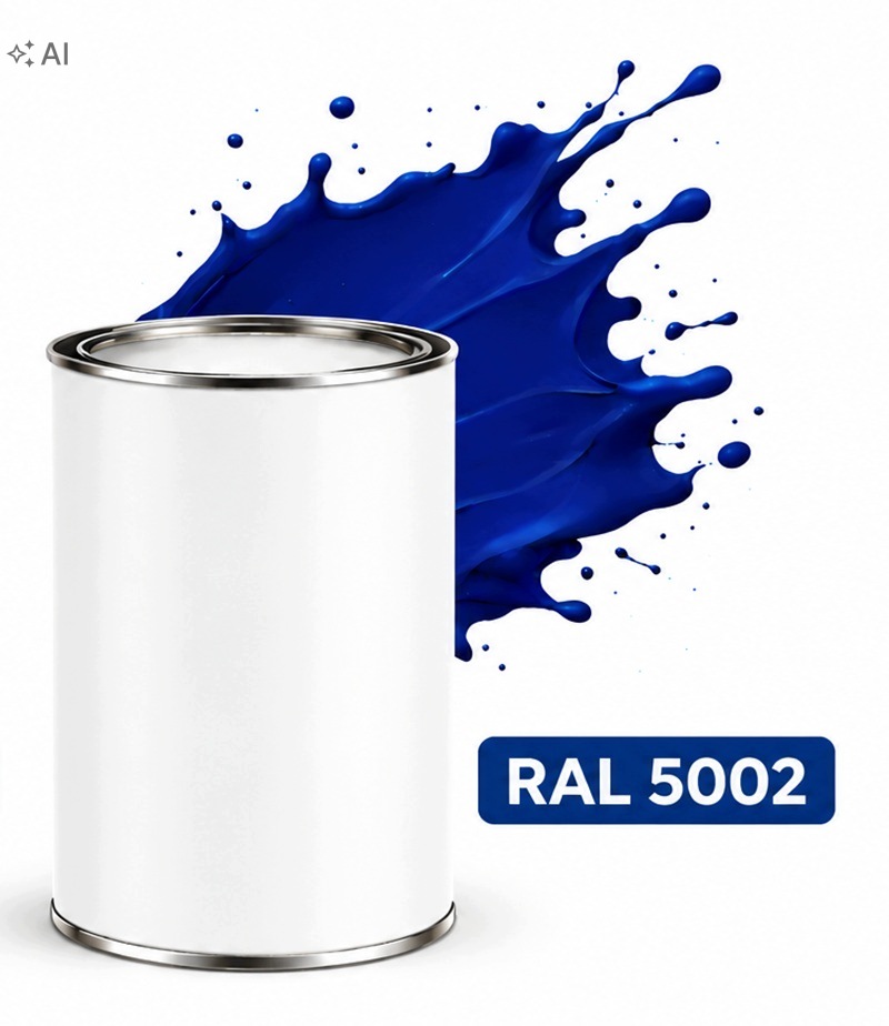 Ral 5002 Alkydový lesklý smalt Barva na kov ocel 1L