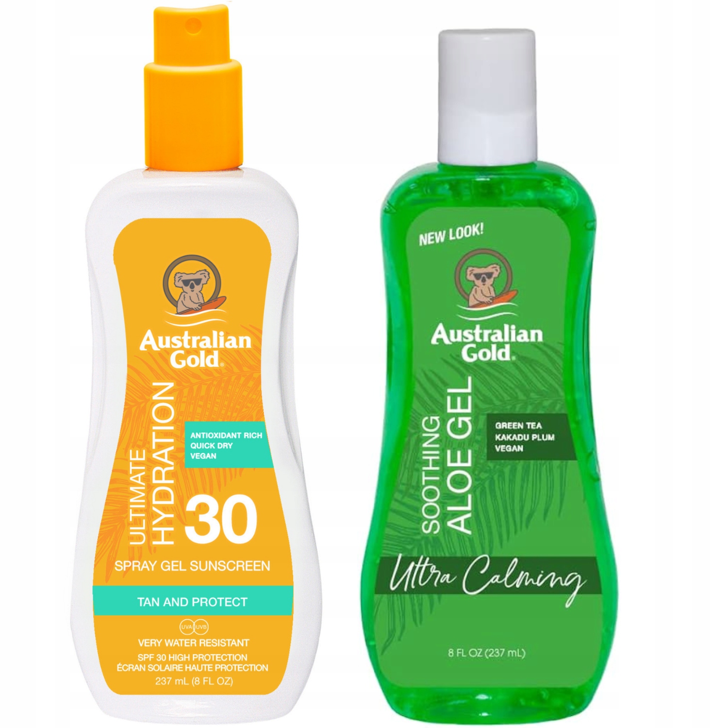 Australian Gold Gel Ve Spreji Bezbarvý SPF30 Aloe po opalování