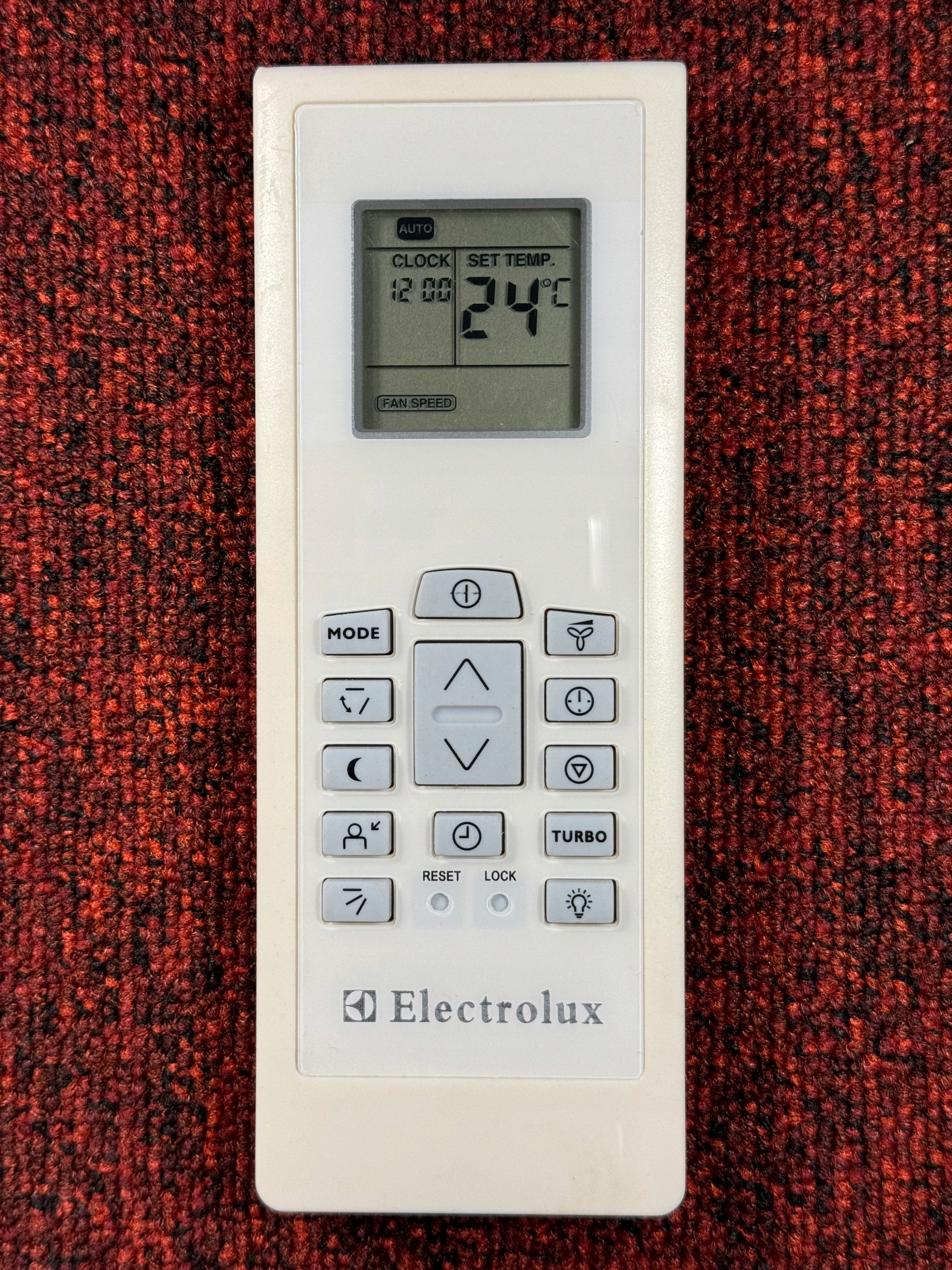 Dálkové ovládání klimatizace Electrolux