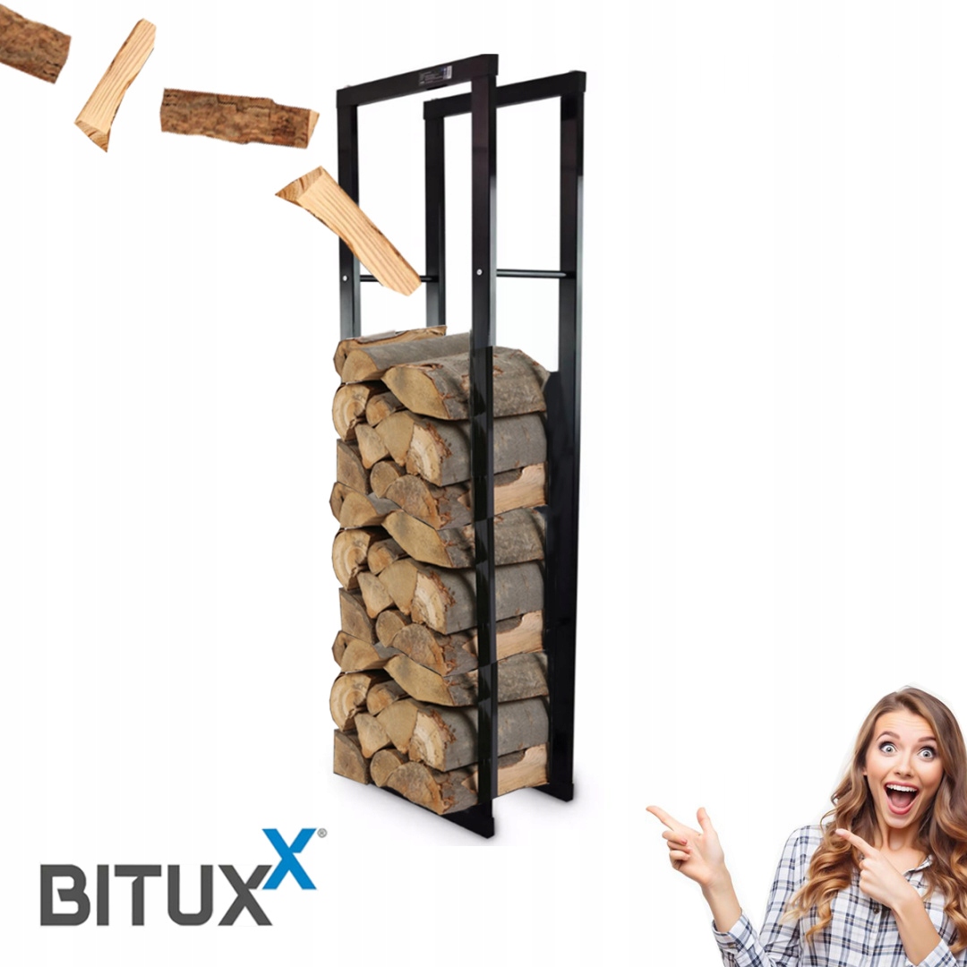 Krbový sojak na dřevo, moderní regál na palivové dřevo do domu