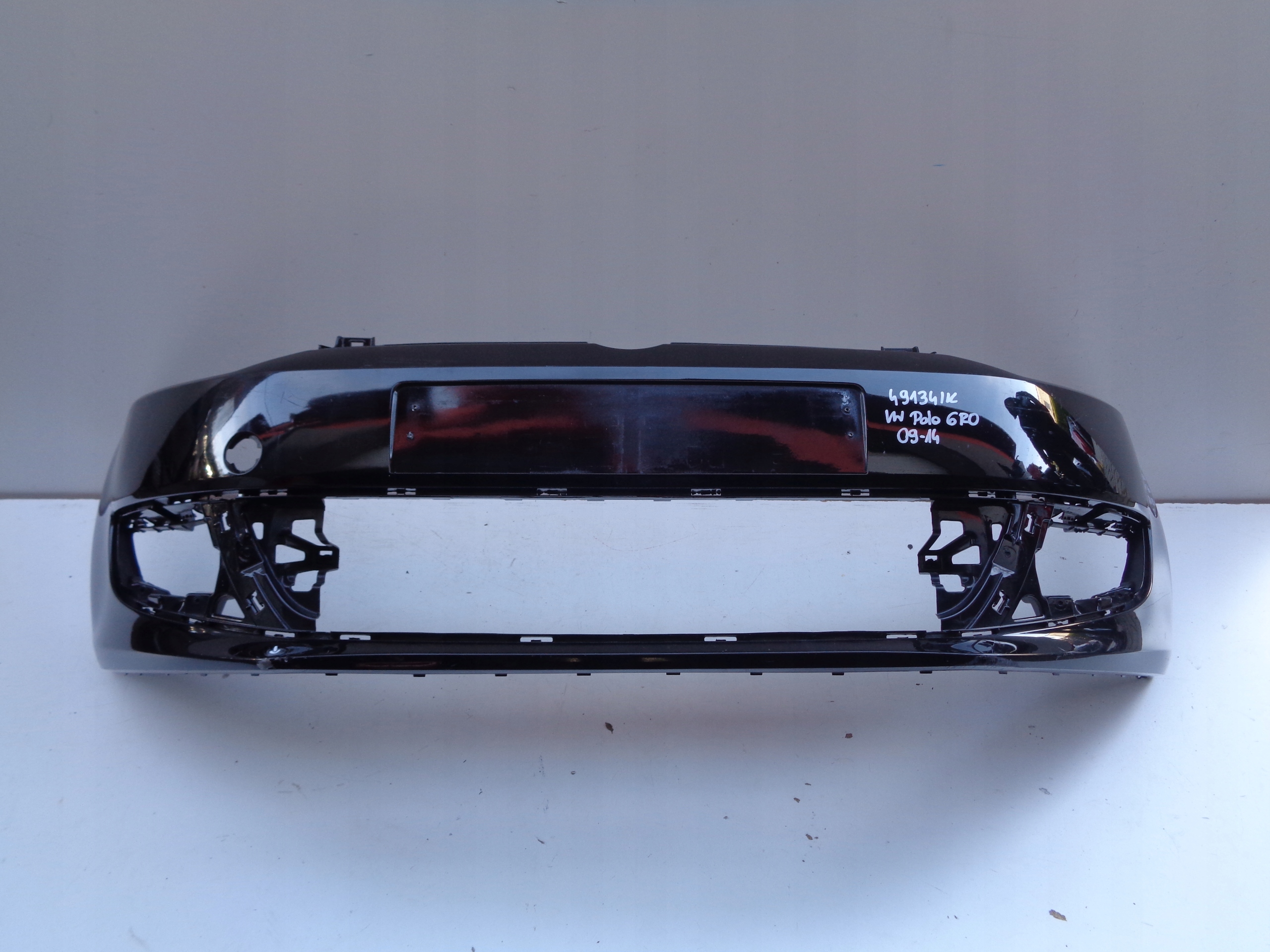 front bumper VW POLO 6R 6R0 09-14 NR 49134 without DZIUR