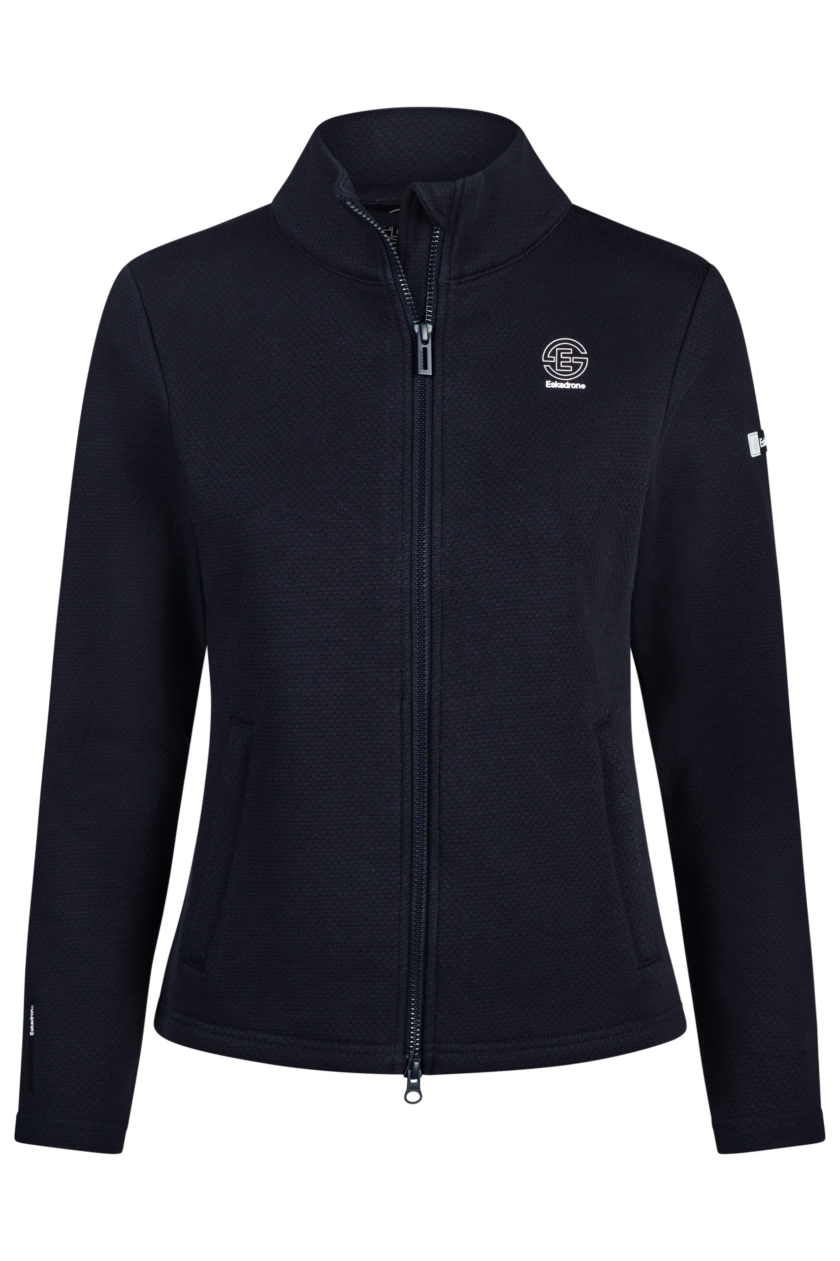 Bluza jeździecka Eskadron z polaru rozpinana Dynamic Navy Xs