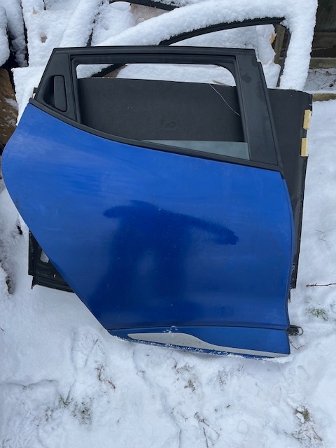 DRZWI PRAWE TYLNE TYŁ RENAULT CLIO IV GT TERQH KOMPLETNE