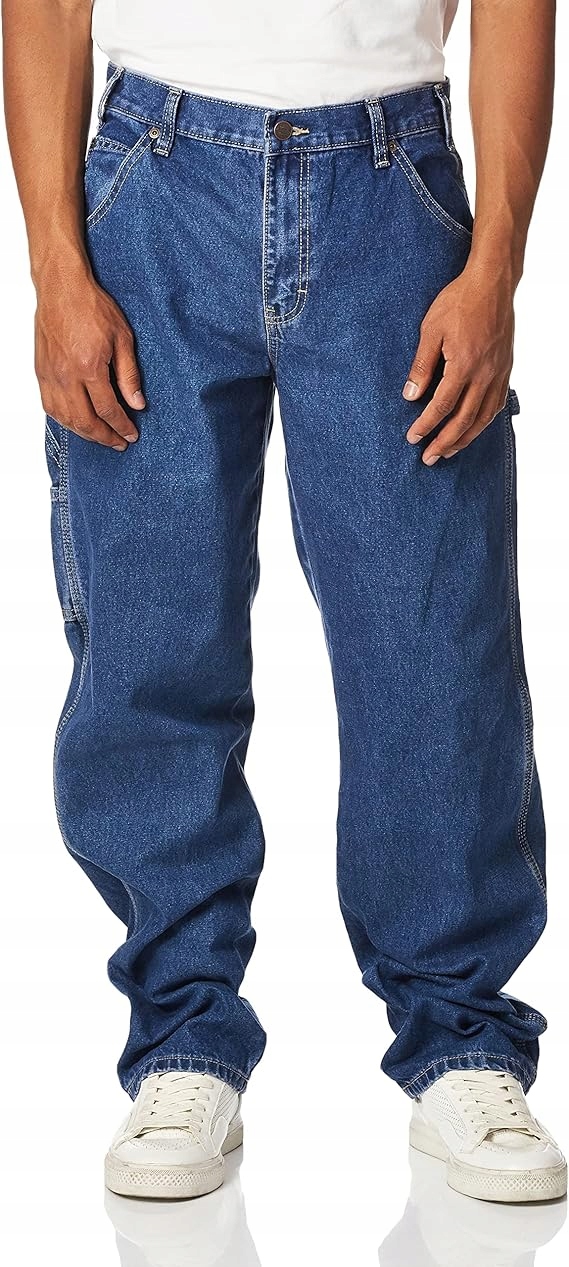 Dickies Pánské Džíny Jednoduché Modré Dlouhé Casual 50/30 6EA