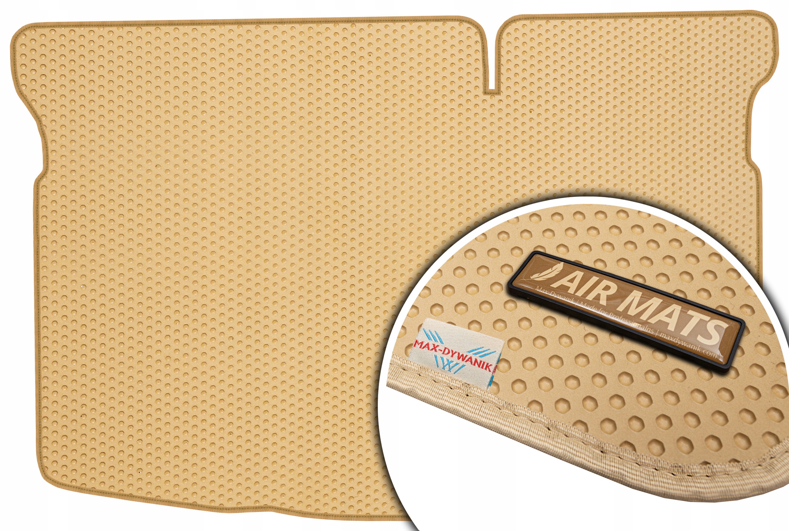 Mazda 2 II Hatchback 2007-2014 Béžová rohož do kufru Eva Air Mats
