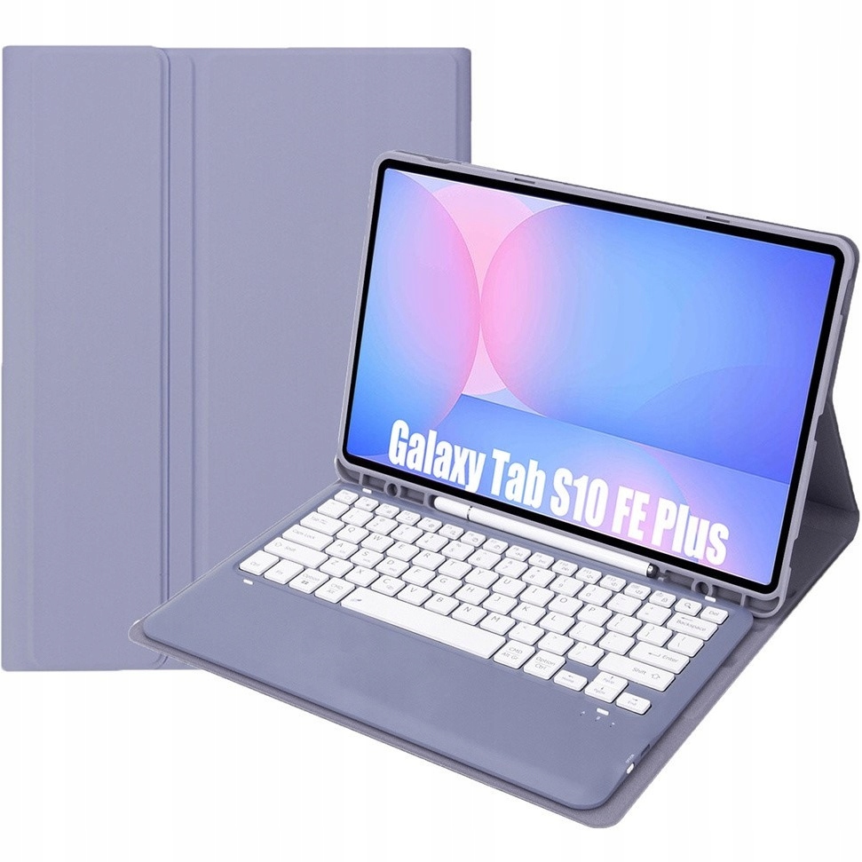 Pouzdro S Bluetooth Klávesnicí Pro Samsung Galaxy Tab S10 Fe+ Pouzdro