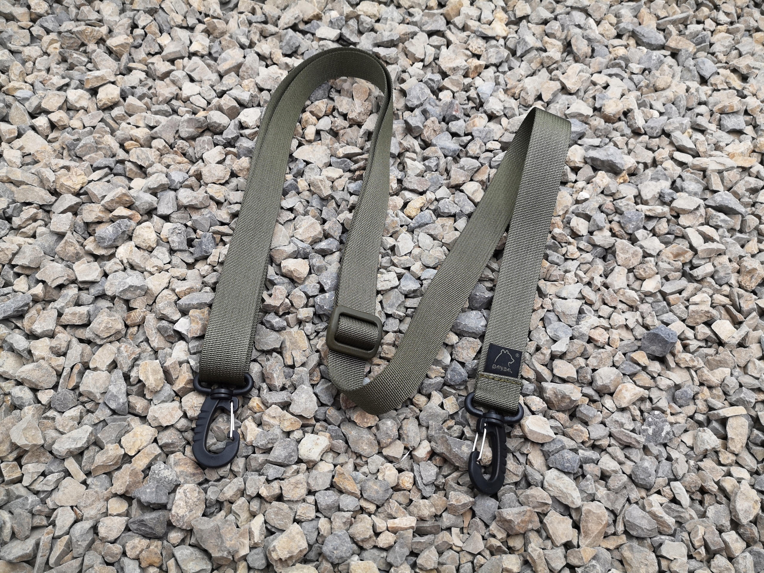 

Pas pasek na ramię 25mm Baribal Ciemny Oliwek