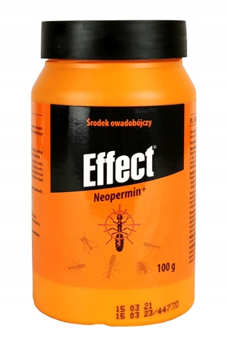 

Proszek Effect zwalcza muchy Mrówki karaluchy 100g