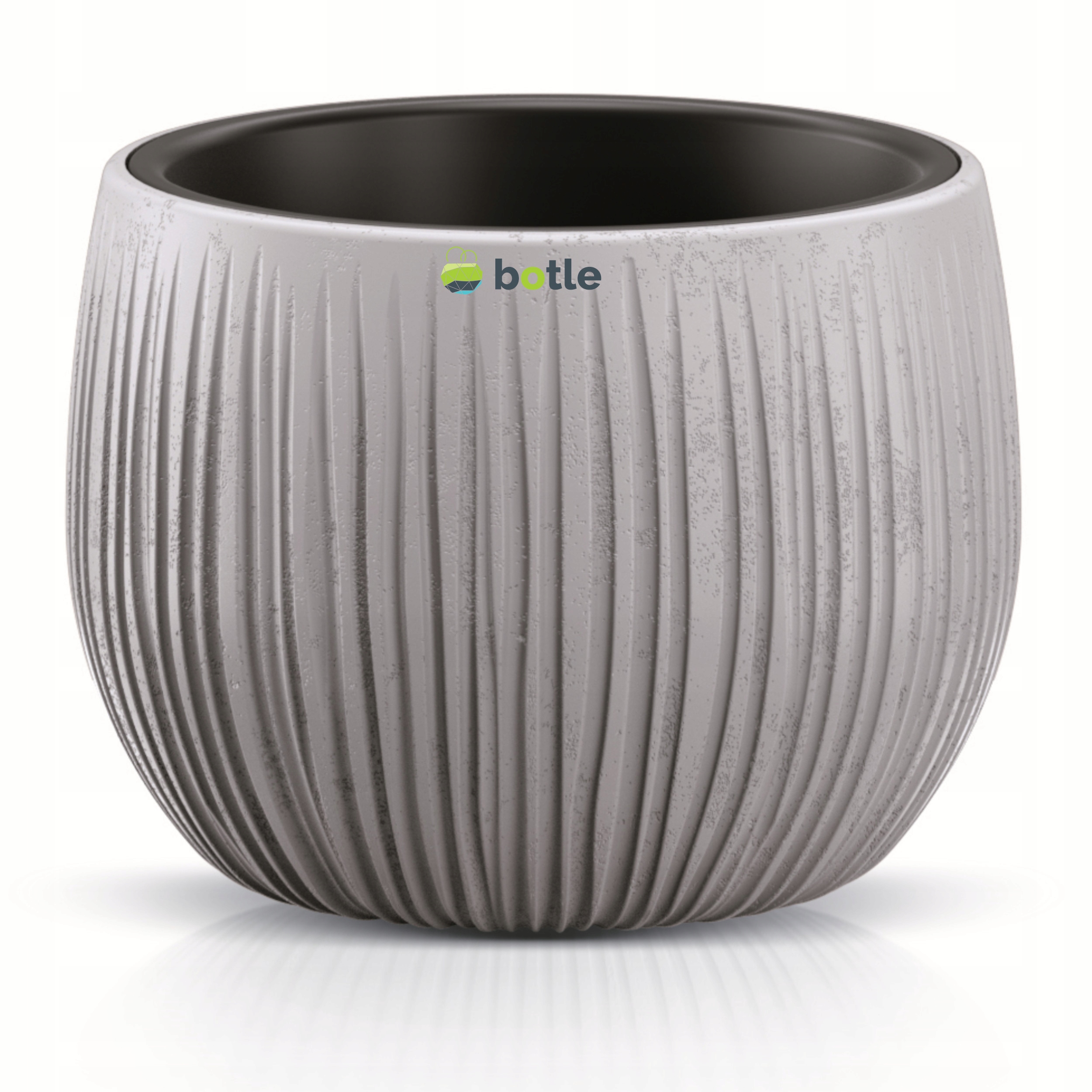 

Doniczka osłonka struktura wkład 15x11 cm Beton