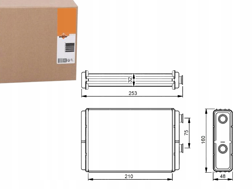 NRF53233 Ohřívač Fiat Punto 99- Asistent řidiče #33