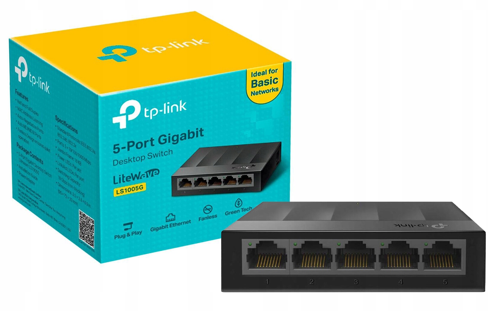 

Switch Tp-link 5 Portowy Tp