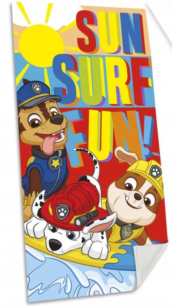 PSI PATROL RĘCZNIK PLAŻOWY KĄPIELOWY 140x70 CHASE