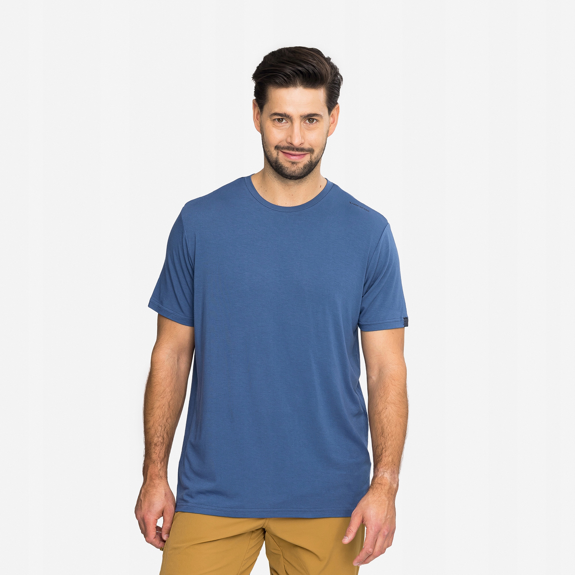 Pánské tričko Viking Lenta Bamboo Light tmavě modré velikost M