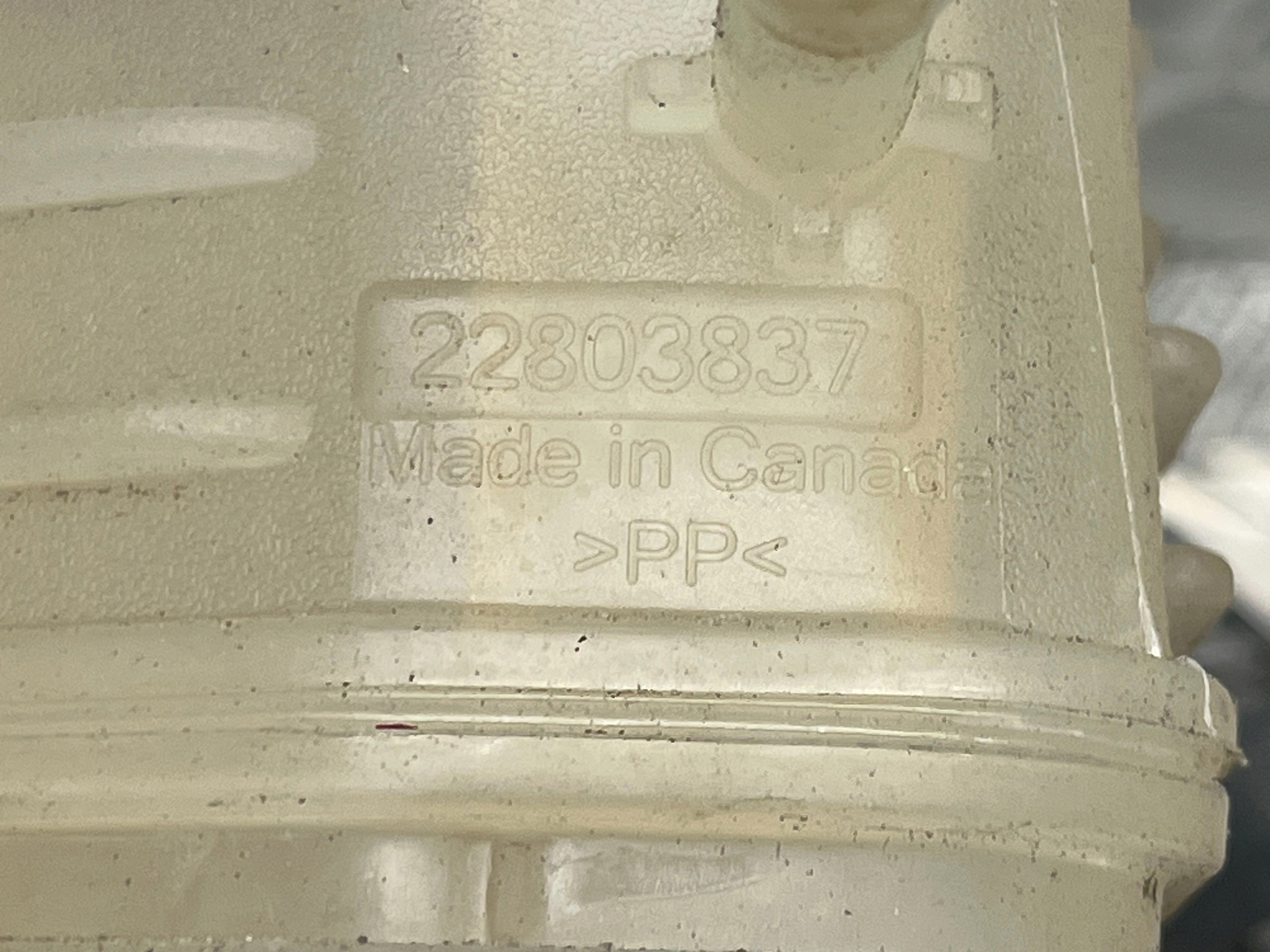 vaschetta serbatoio acqua OPEL AMPERA 1 22803837