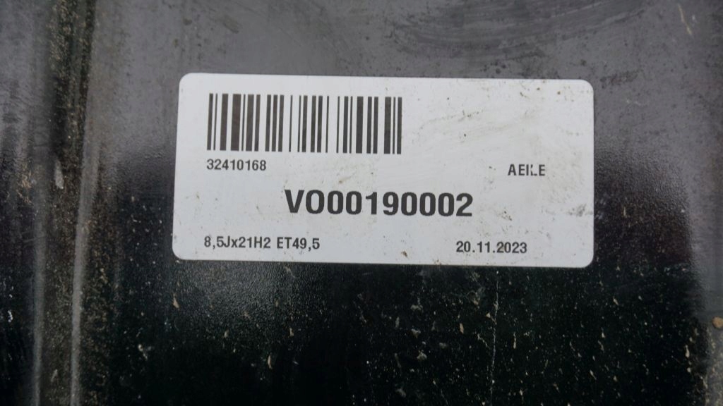 VOLVO XC60 XC90 II BLACK EDITION - discs 21 KOMPLET