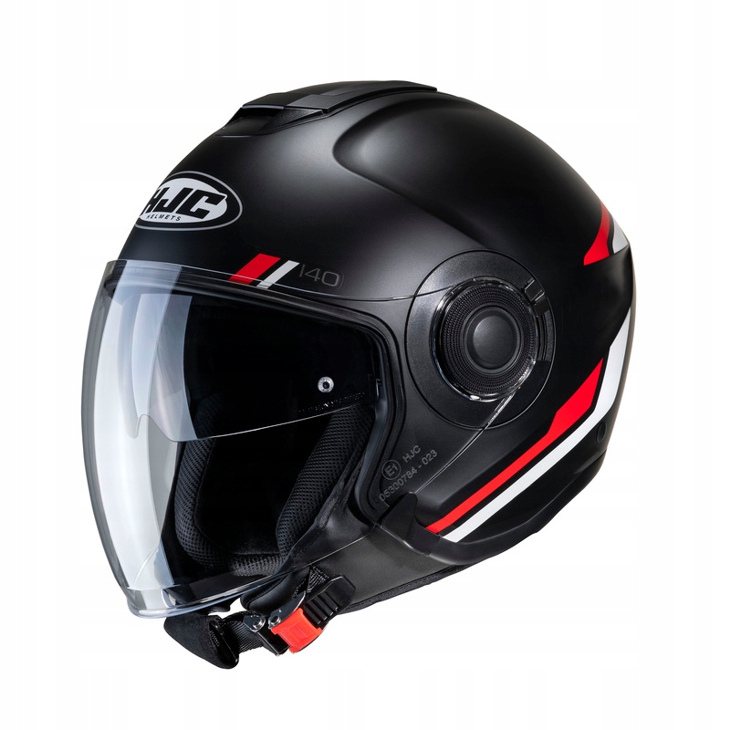 Kask Motocyklowy Otwarty HJC I40 Paddy Black/White L