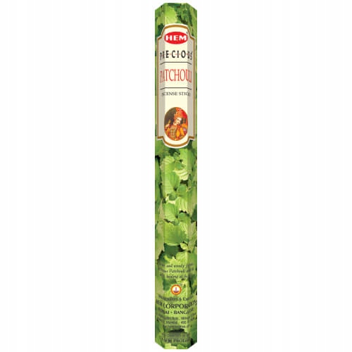 INDYJSKIE KADZIDEŁKA PATCHOULI HEM 20szt. KADZIDŁA PACZULA