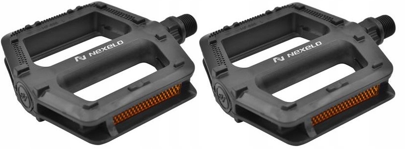 Pedały Rowerowe Plastikowe Nexelo Bmx/mtb Czarne 9/16 Para L144212NEX