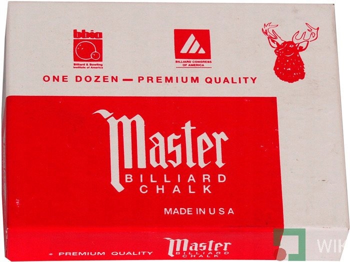 

Kreda bilardowa Master Burgund 12 szt.