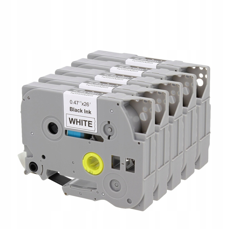 Zestaw drukarka Brother PT-H107B + 5x TZE-231 biał Model PT-H107B