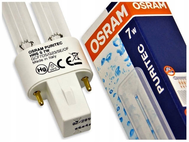 

Żarnik świetlówka Uv-c Hns 7W Puritec Osram Tuv