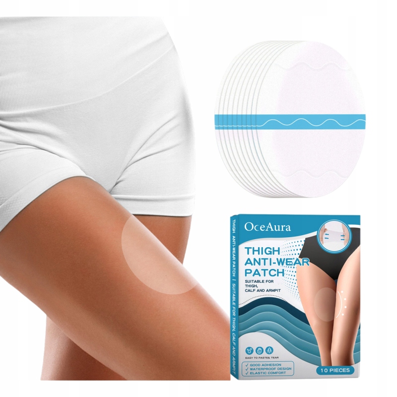 WKŁADKI NAKLEJKI OPASKA PRZECIW OTARCIOM UD NA UDA 10 szt.